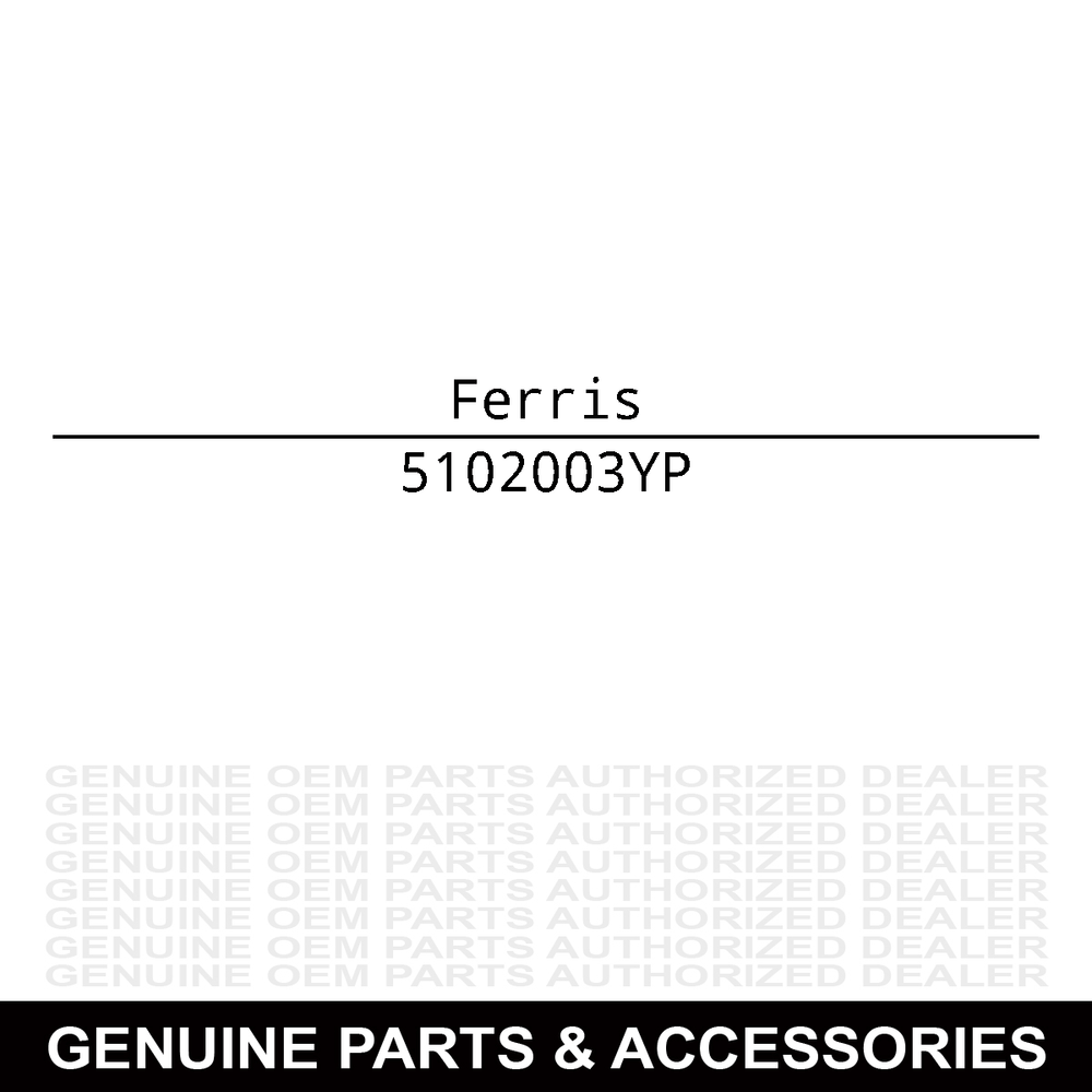 Ferris .375" ID X .875" OD X Bearing 5102003YP