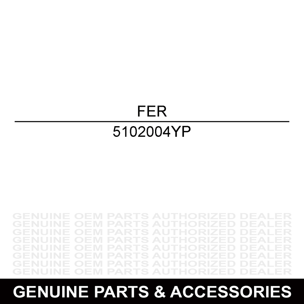Ferris .39" x 1.00" x 2.55" Spacer 5102004YP