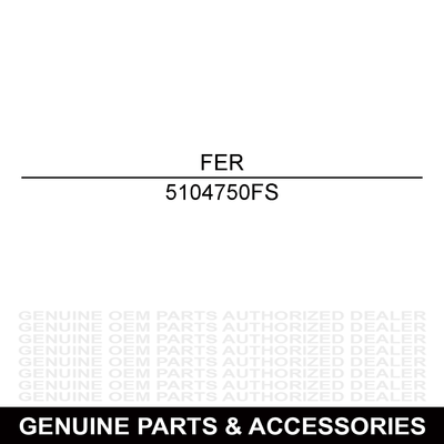 Ferris DECAL MODEL RIGHT HAND 5104750FS