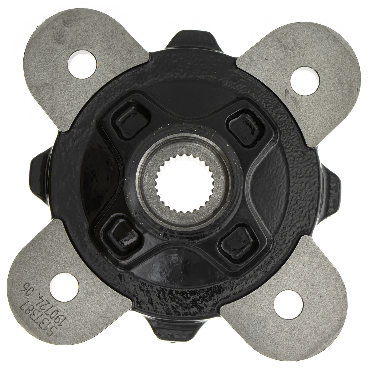 Polaris Gloss Black Front Wheel Hub 5137387-067 alternate view