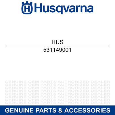 Husqvarna SERVICE KIT KEEPER BELT KEEPER 531149001