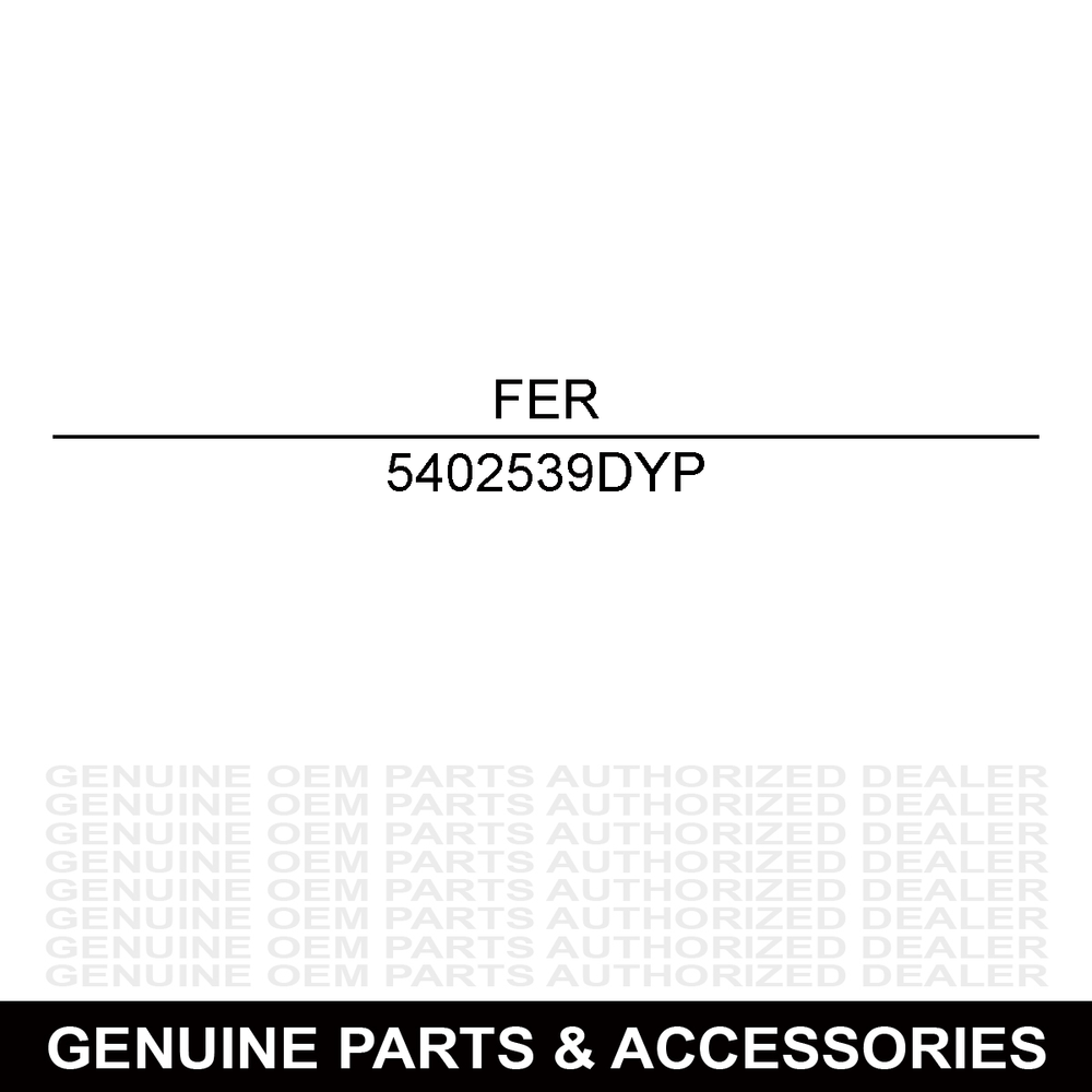 Ferris Caster Yoke Is Weld 5402539DYP