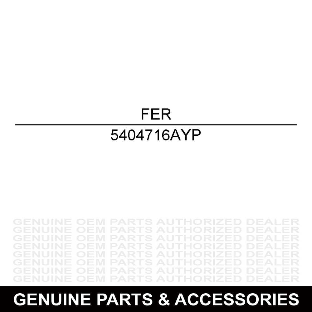 Ferris FRAME CHUTE 61 5404716AYP