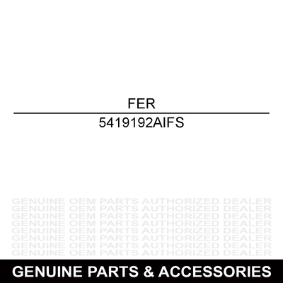 Ferris PLATE 5419192AIFS