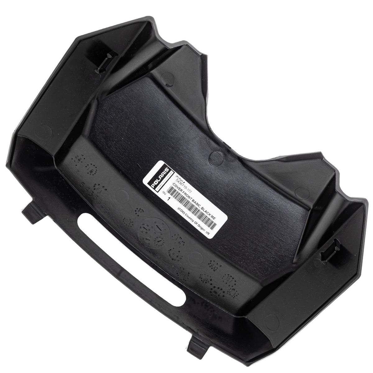 Polaris Black Metallic Front Cover 5436715-177 alternate view