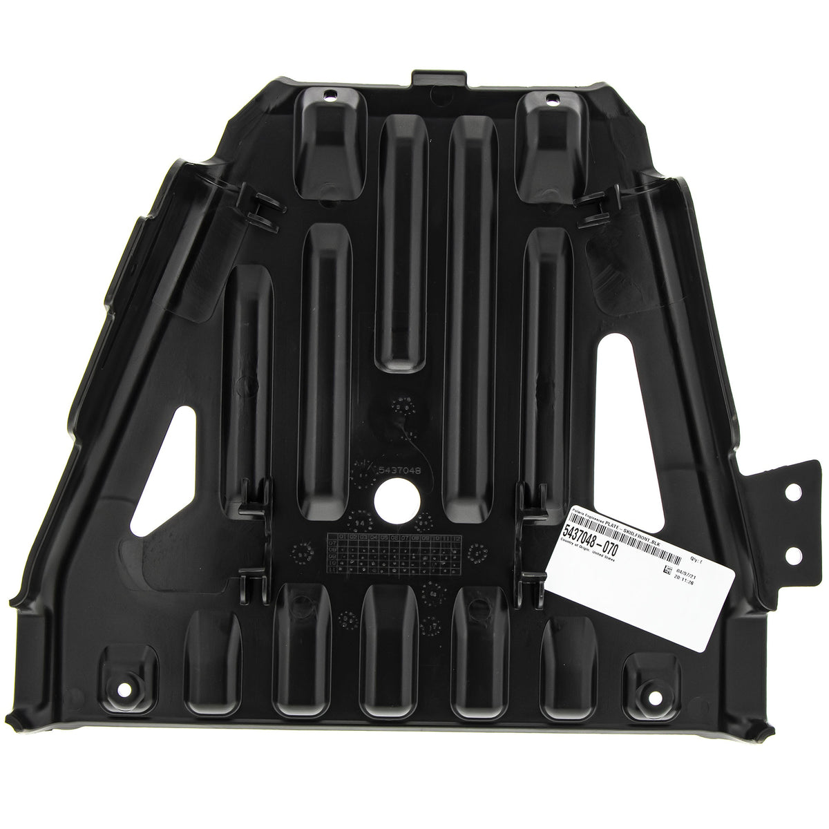 Polaris Black Front Skid Plate 5437048-070