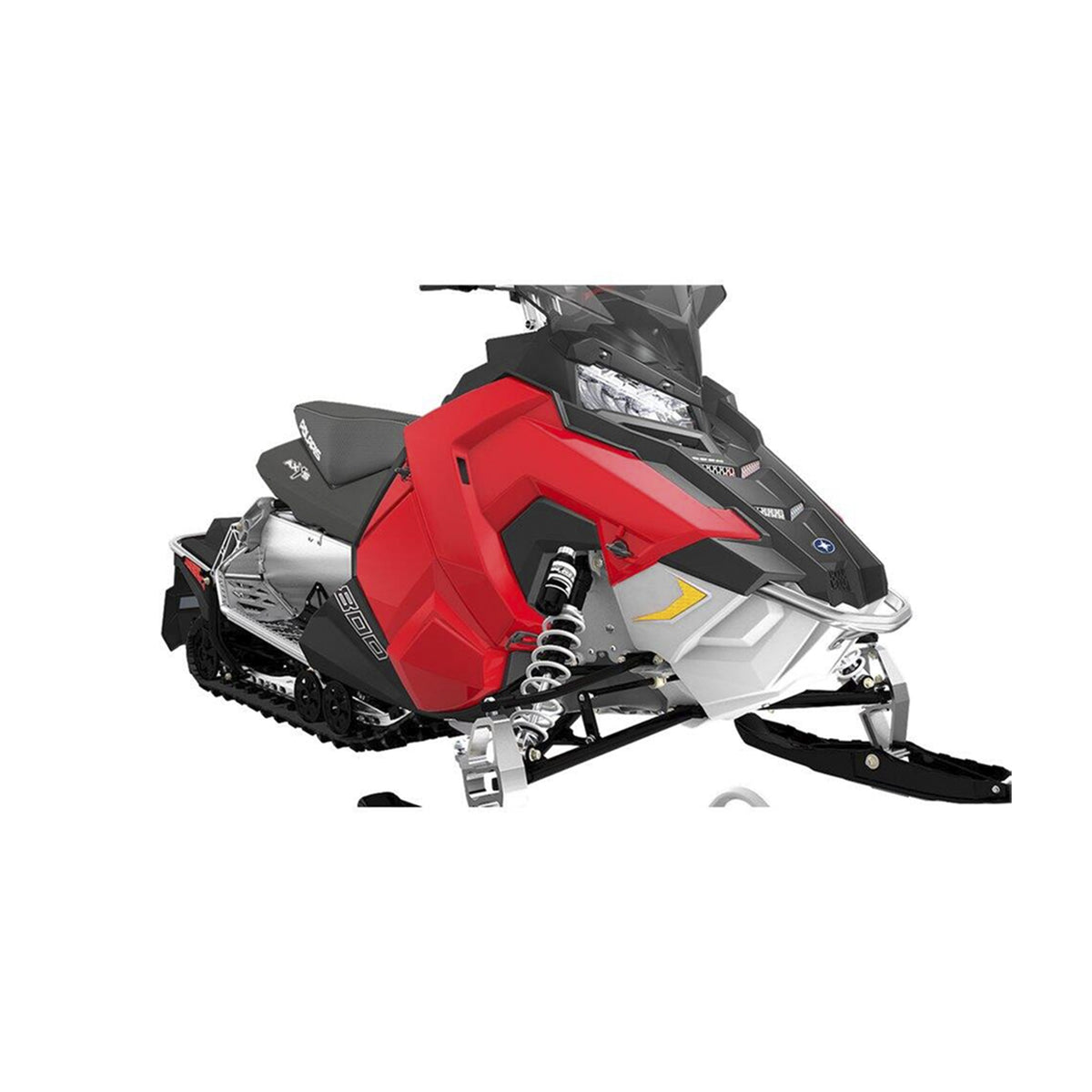 Polaris Indy Red Left Hand Side Panel 5451230-293 alternate view