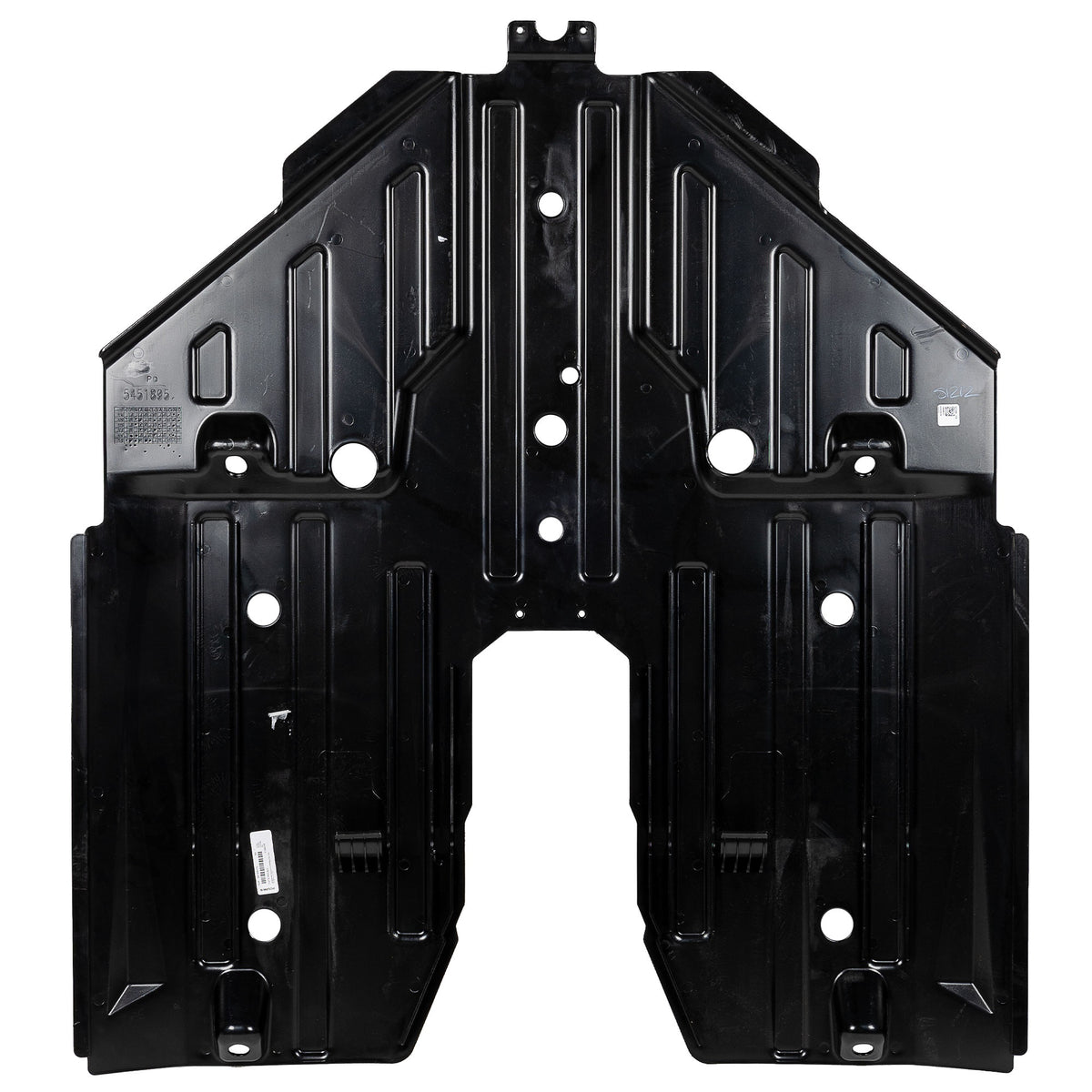 Polaris Black Skid Plate 5451895-070 alternate view