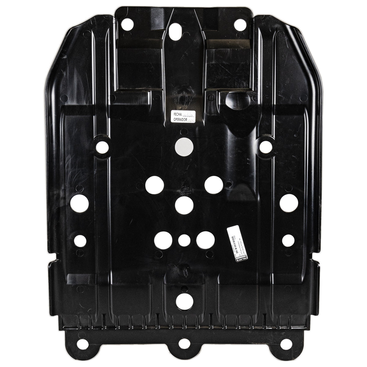 Polaris Gloss Black Rear Skid Plate 5452063-070