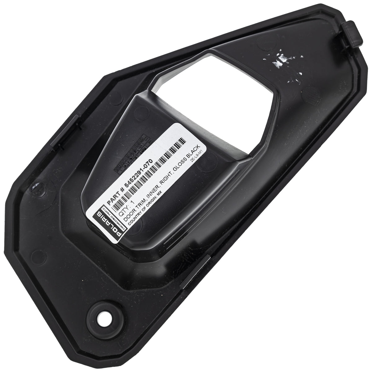 Polaris Black Right Hand Inner Door Trim 5452291-070 alternate view