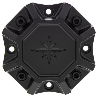 Polaris Black Center Rim Cap 5455482-458
