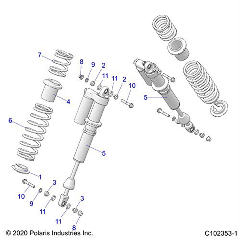 Polaris Spring Spacer 5455821