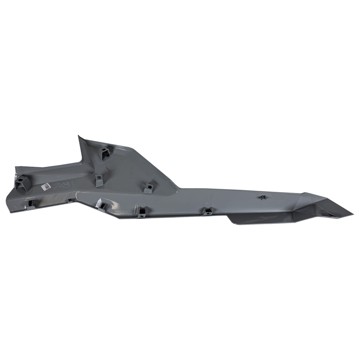 Polaris Ghost Gray Rear Outer Right Fender 5455888-728 4 2021-2024