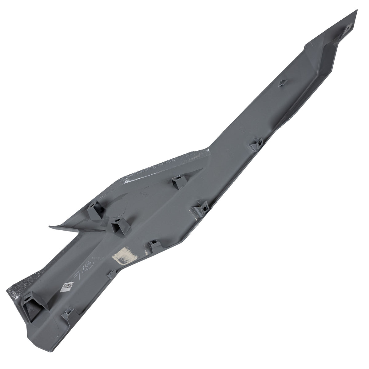 Polaris Ghost Gray Rear Outer Right Fender 5455888-728 4 2021-2024