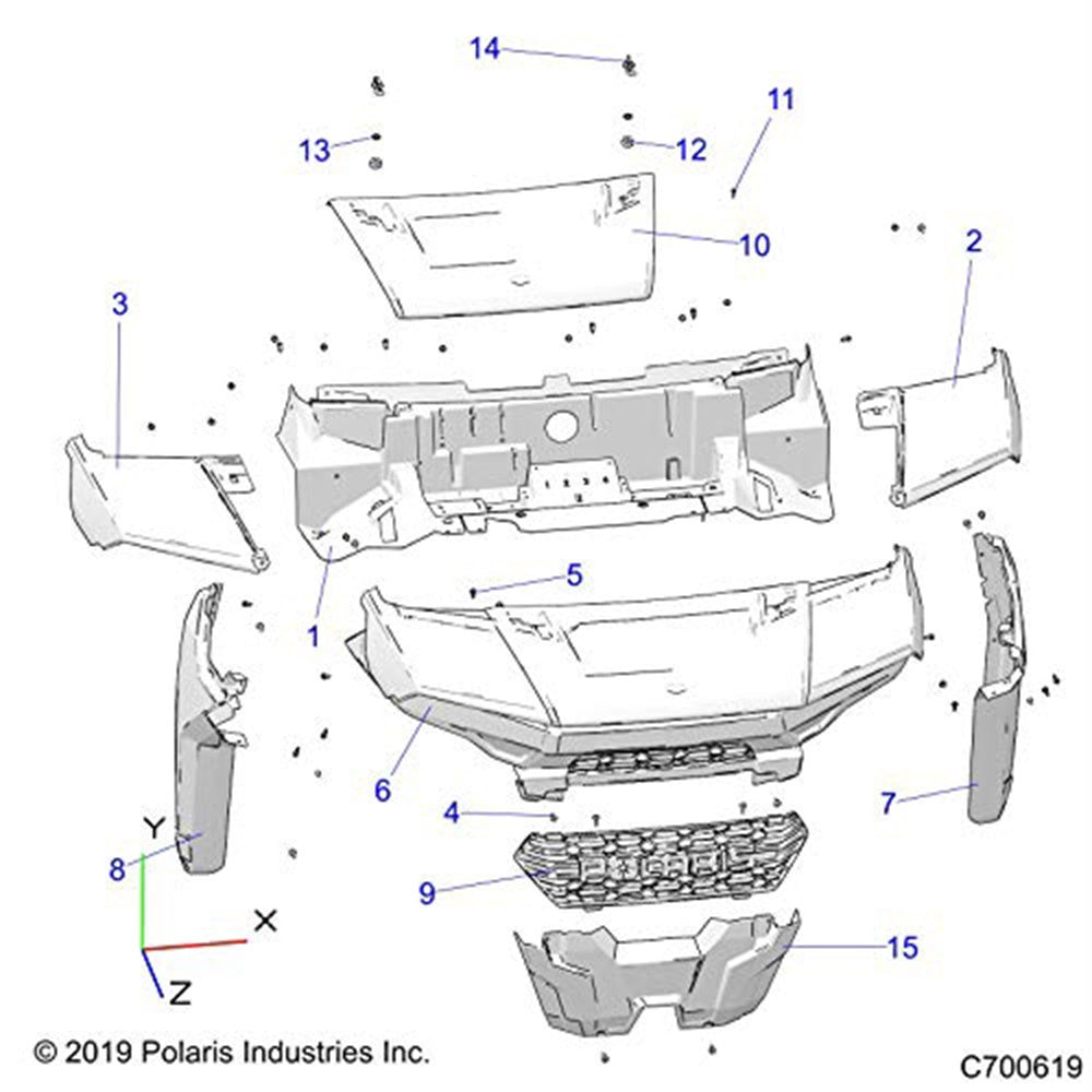 Polaris Pursuit Camo Basic Hood 5455967-587