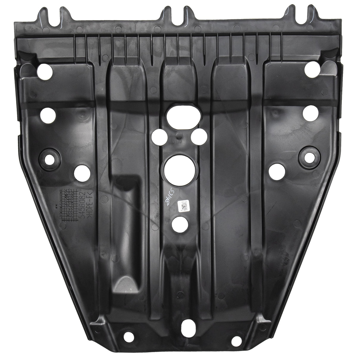 Polaris Gloss Black Rear Skid Plate 5456082-070