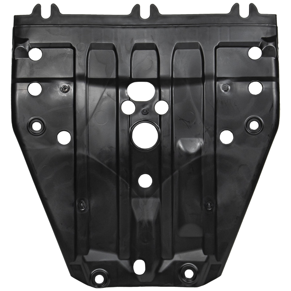 Polaris Gloss Black Rear Skid Plate 5456082-070 alternate view