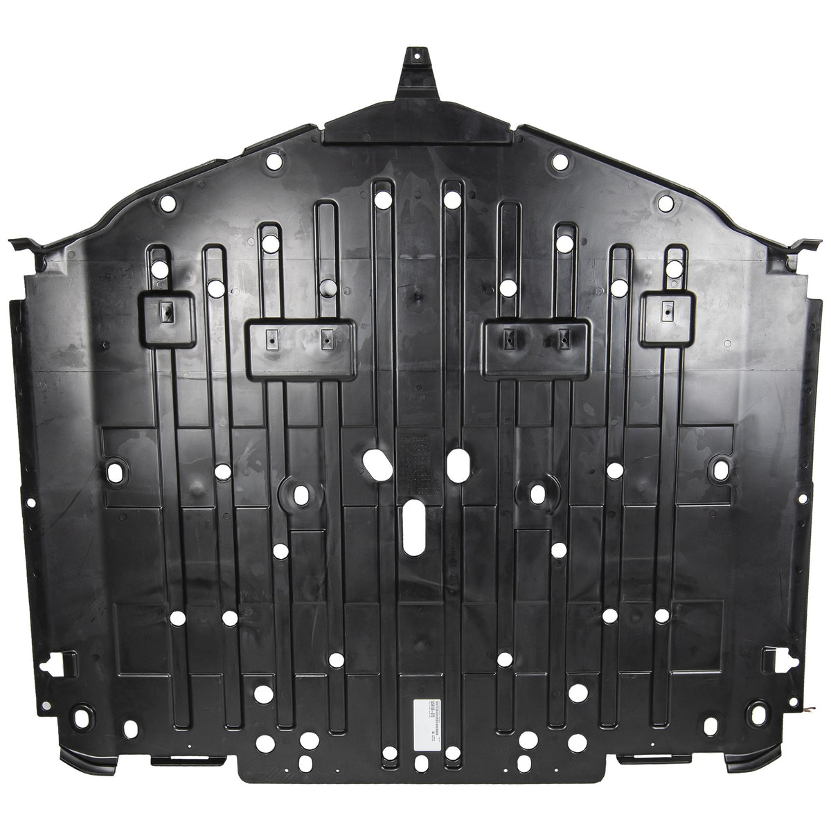 Polaris Gloss Black Skid Plate 5456158-070 alternate view