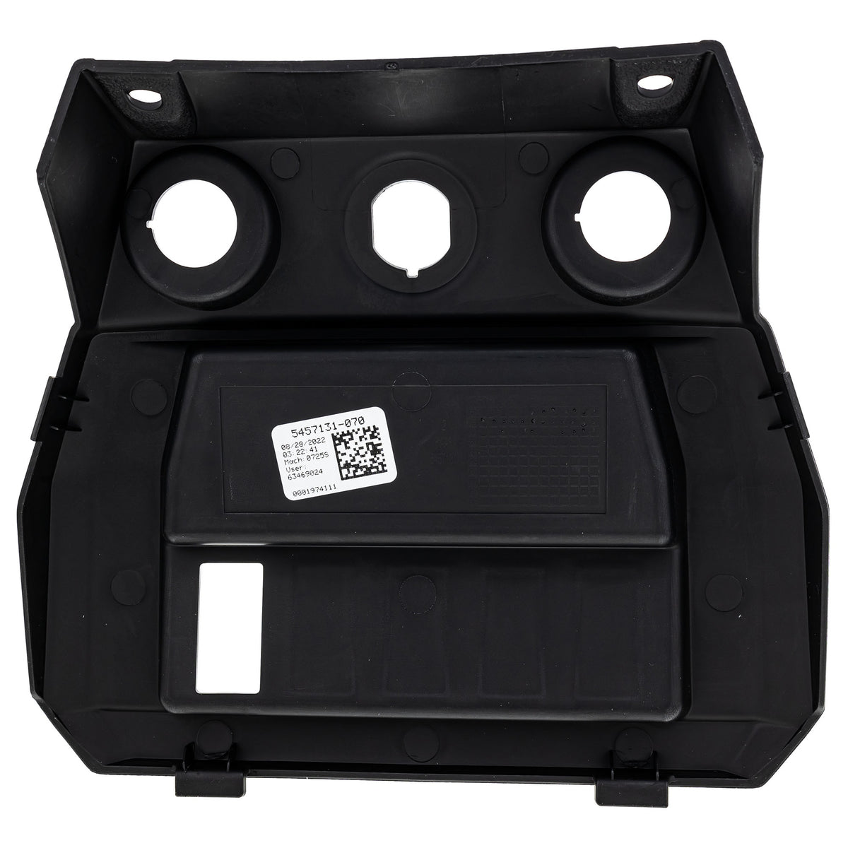 Polaris Gloss Black Controls Dash 5457131-070 additional view
