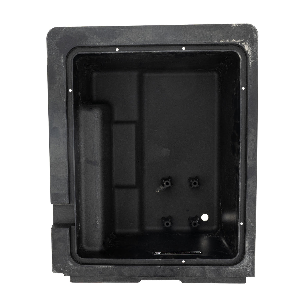 Polaris Gloss Black Left Standoff Storage Bin 5459005-070