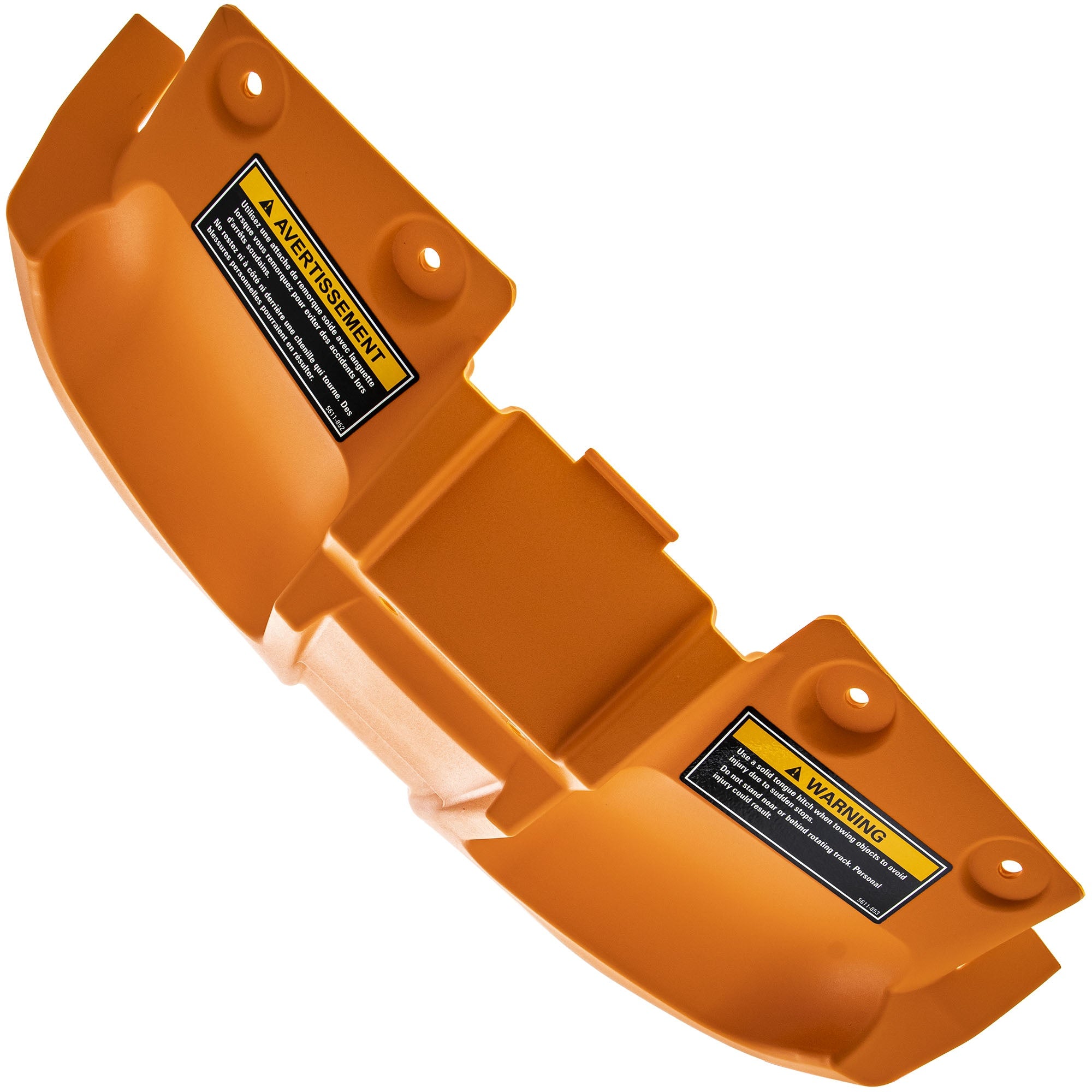 Arctic Cat Orange Snow Flap with Decals 5639-843