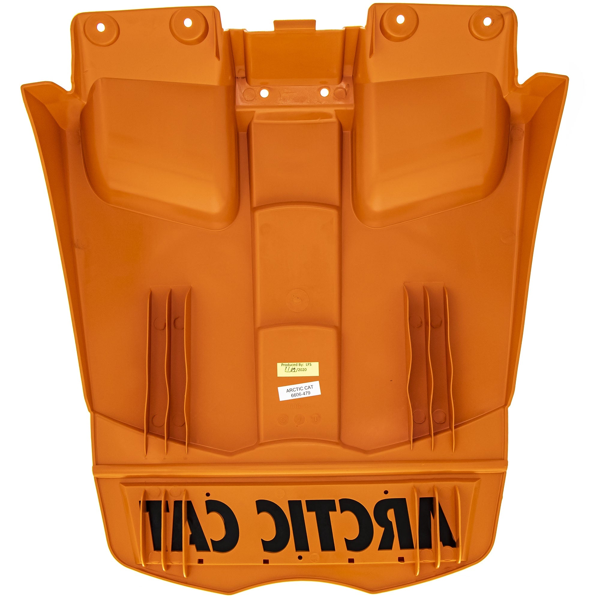 Arctic Cat 5639-843 Orange Snow Flap w Decals 2012-2021 ZR M XF Crosstrek Riot