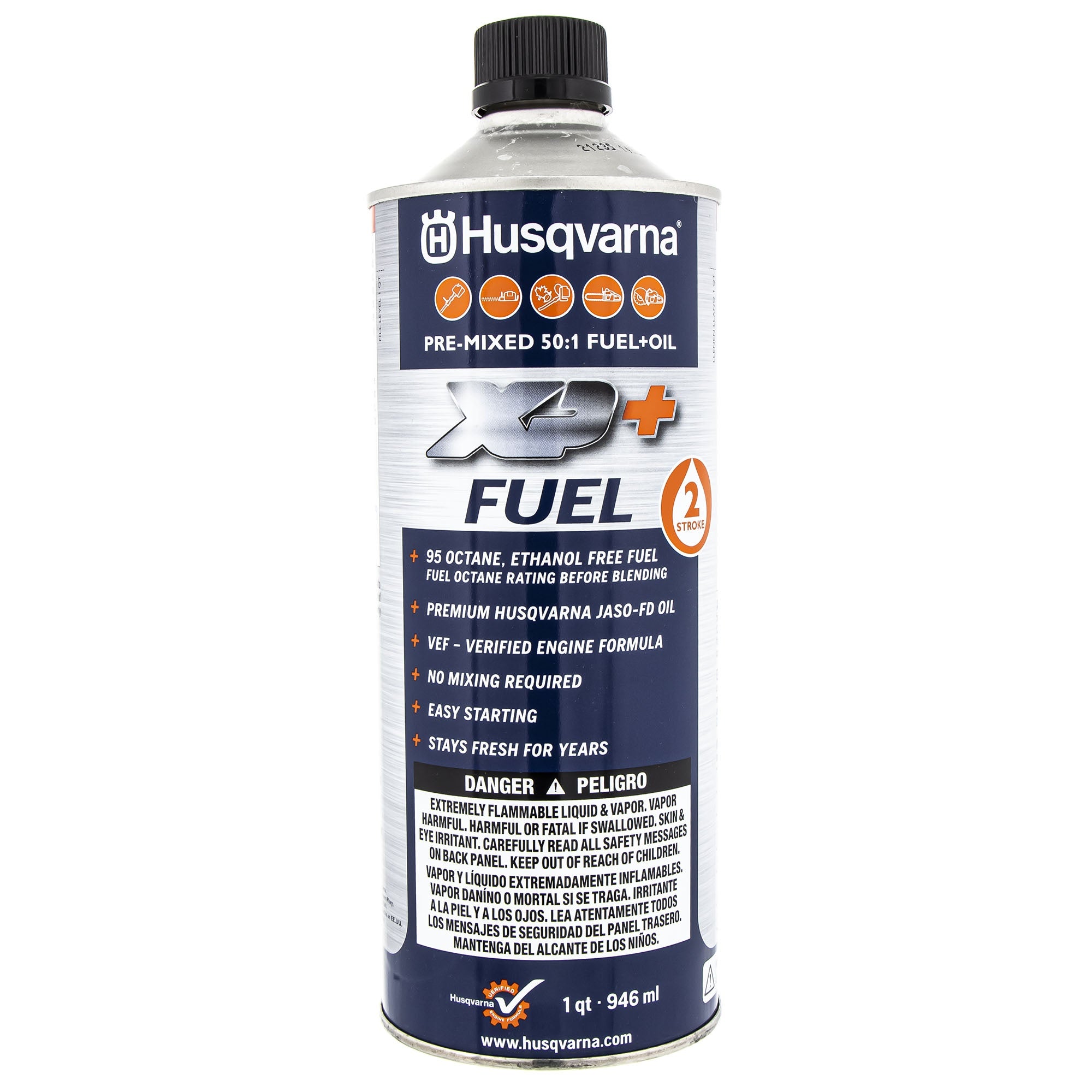Husqvarna 581158701 1 Quart of Husqvarna Pre-Mix Fuel & Oil