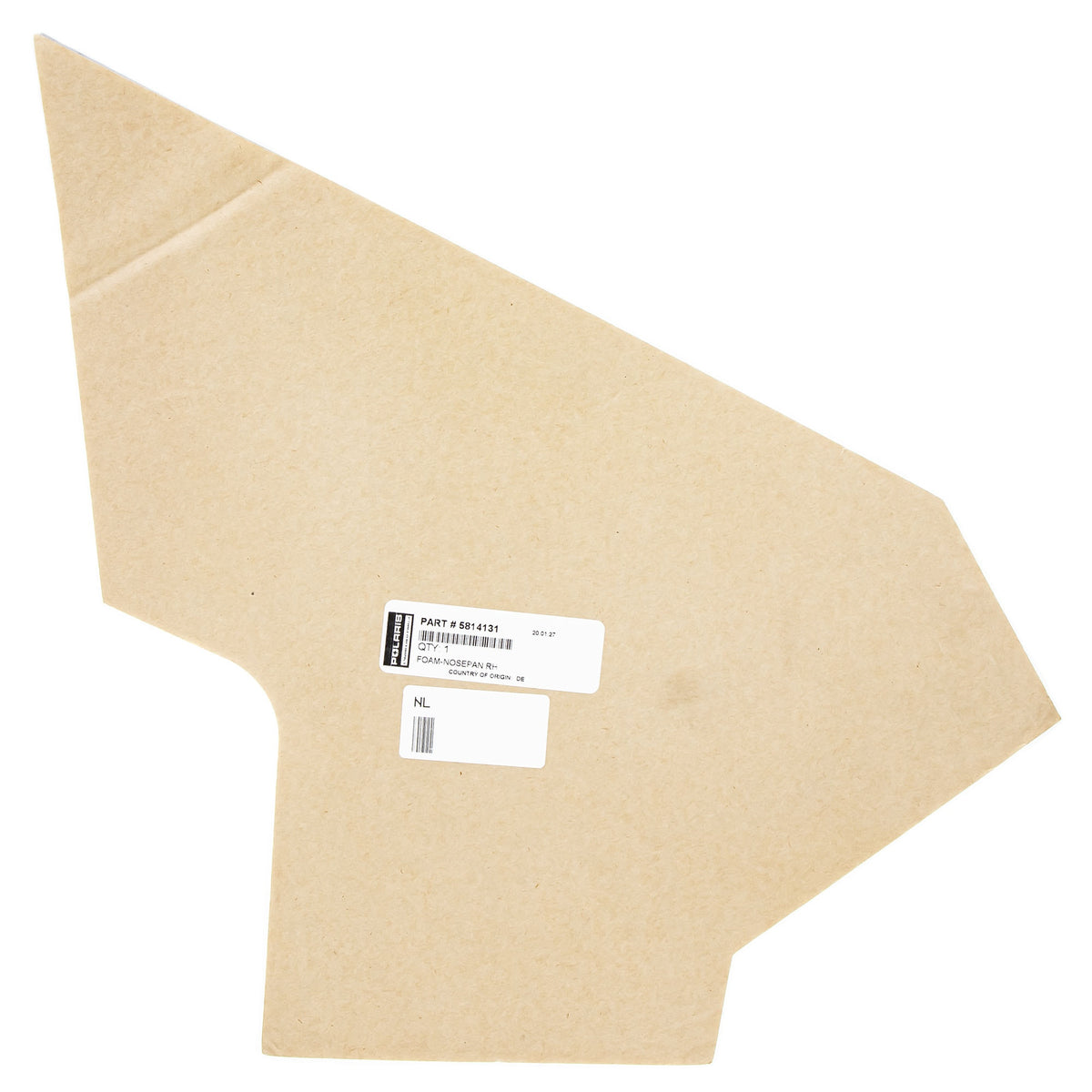 Polaris Right Hand Nose Pan Foam 5814131 additional view