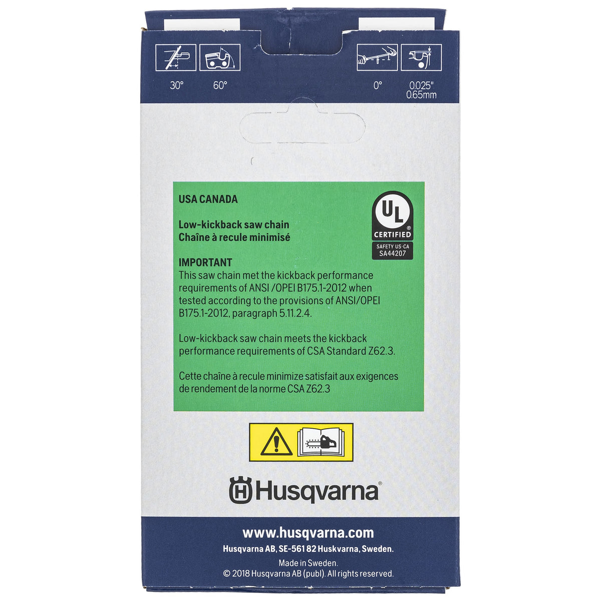 Genuine OEM Husqvarna Replacement Chain