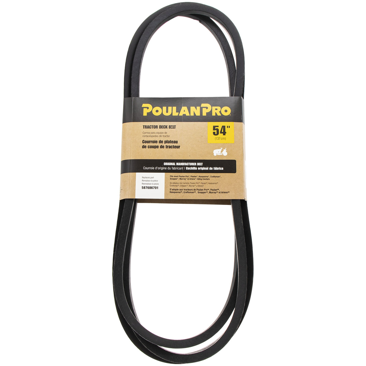 Husqvarna Poulan 587686701 Deck Drive Belt  XP 532196103 584452001