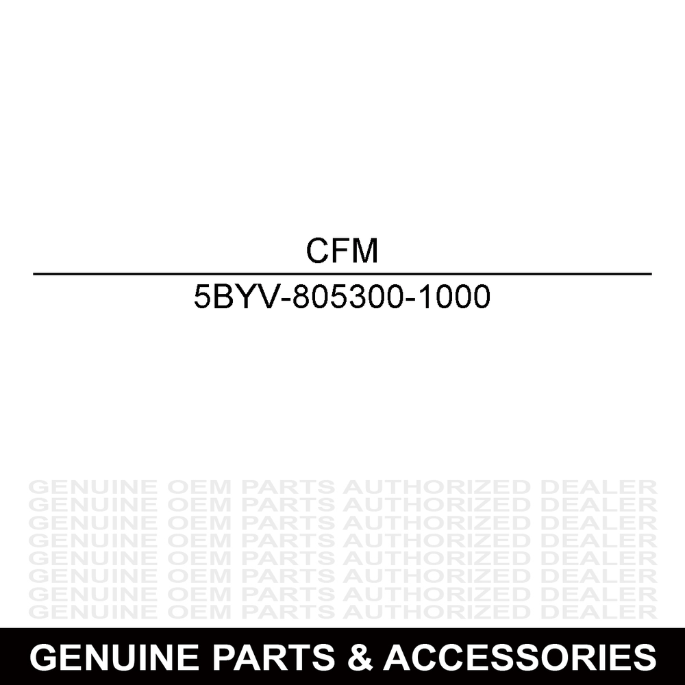 CFMoto Poly Rear Panel Windshield 5BYV-805300-1000