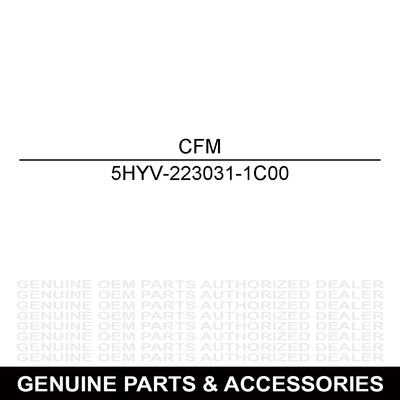 CFMoto Rear Panel Cargo Box 5HYV-223031-1C00