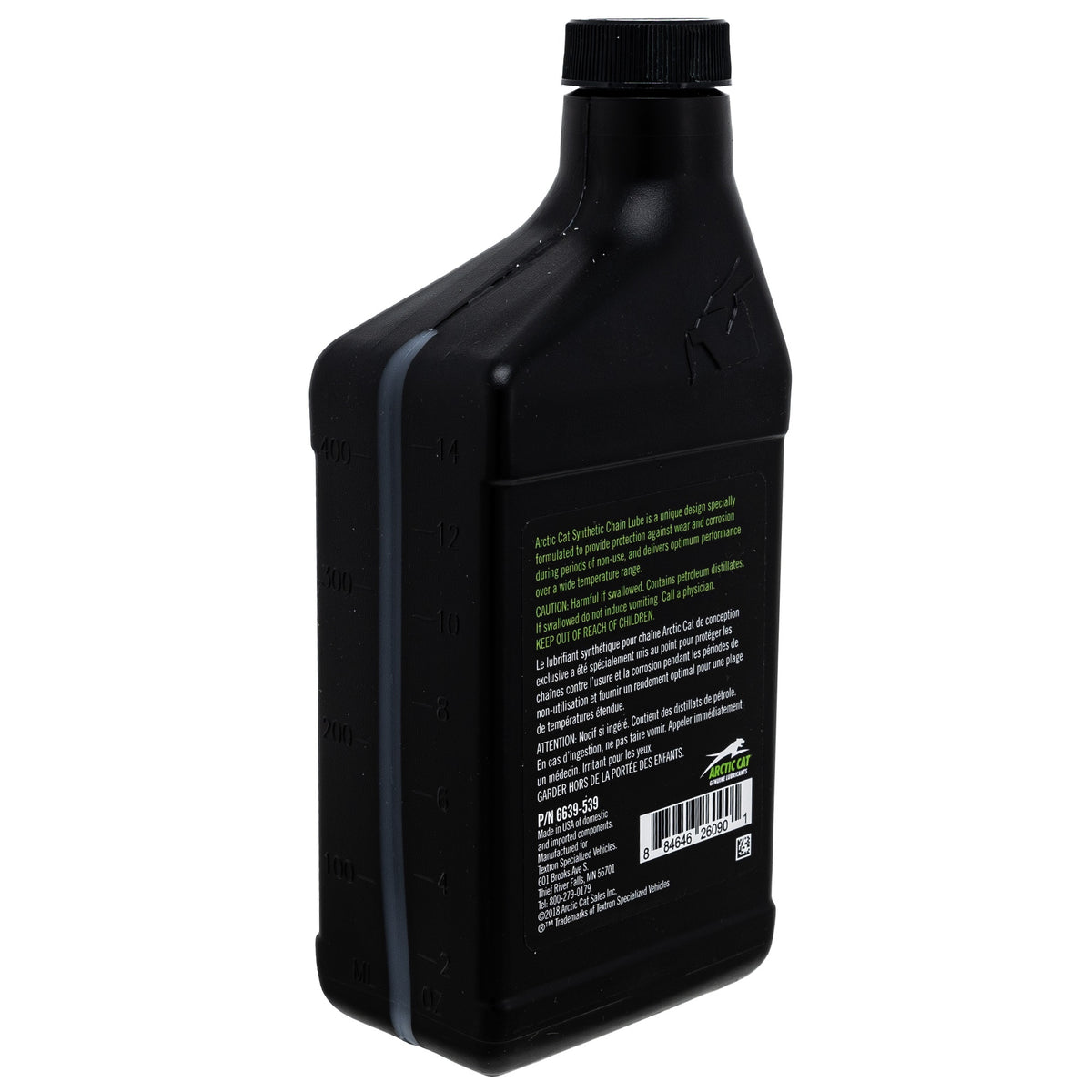 Arctic Cat Full Synthetic Chain Lube 15oz Bottle 6639-539 6639-148