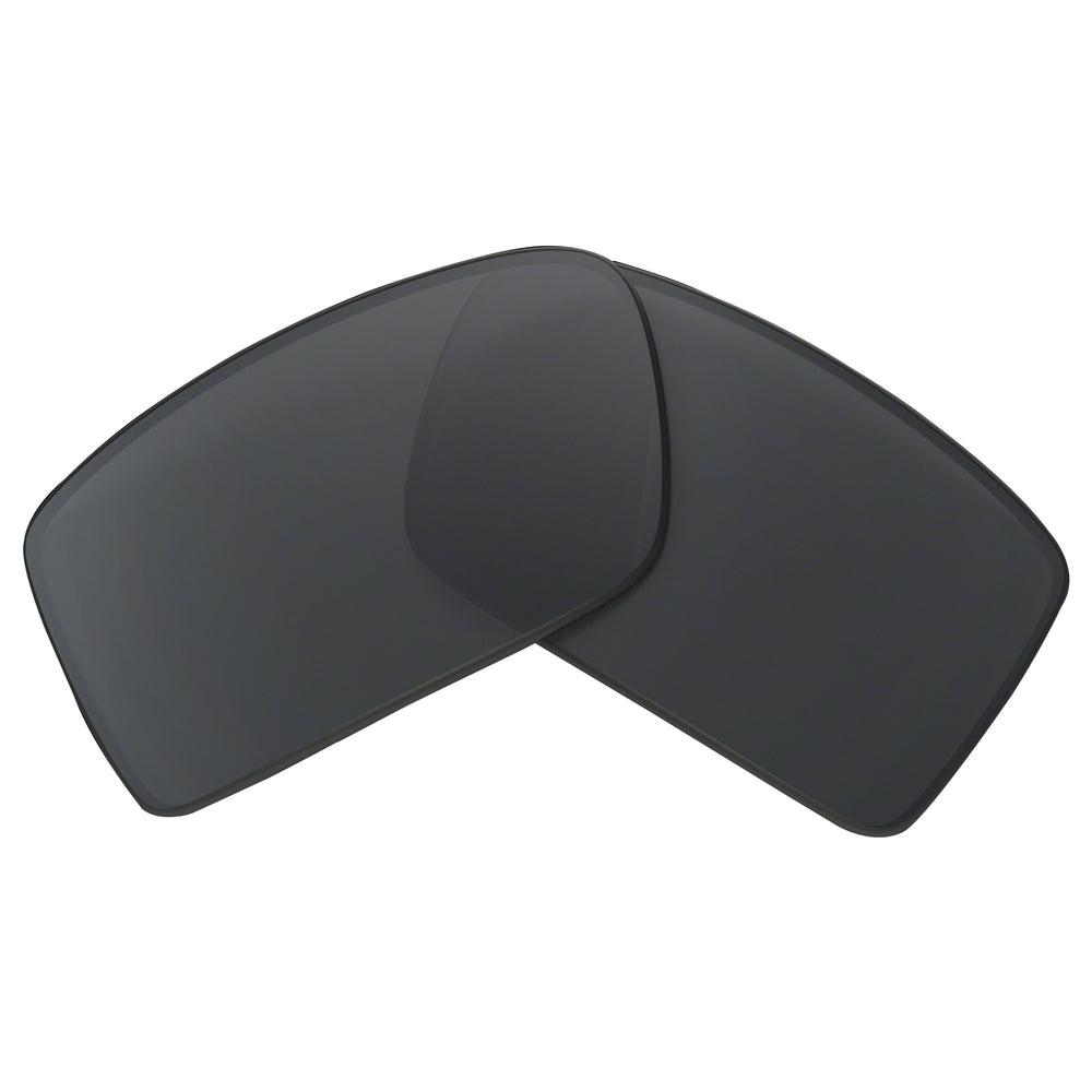 Oakley GasCan Sunglasses Replacement Lenses Black Iridium Polarized 13-505