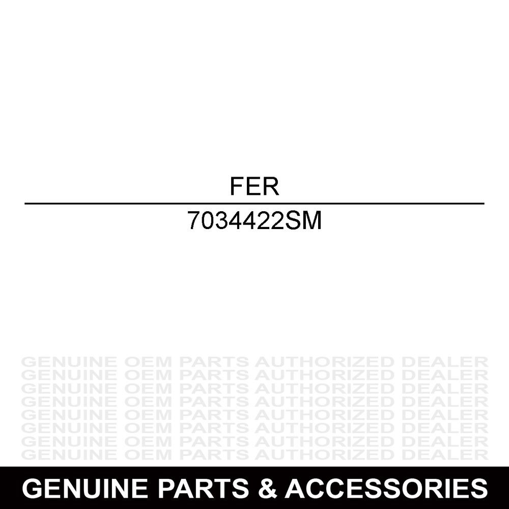 Ferris Flat Idler Pulley 7034422SM