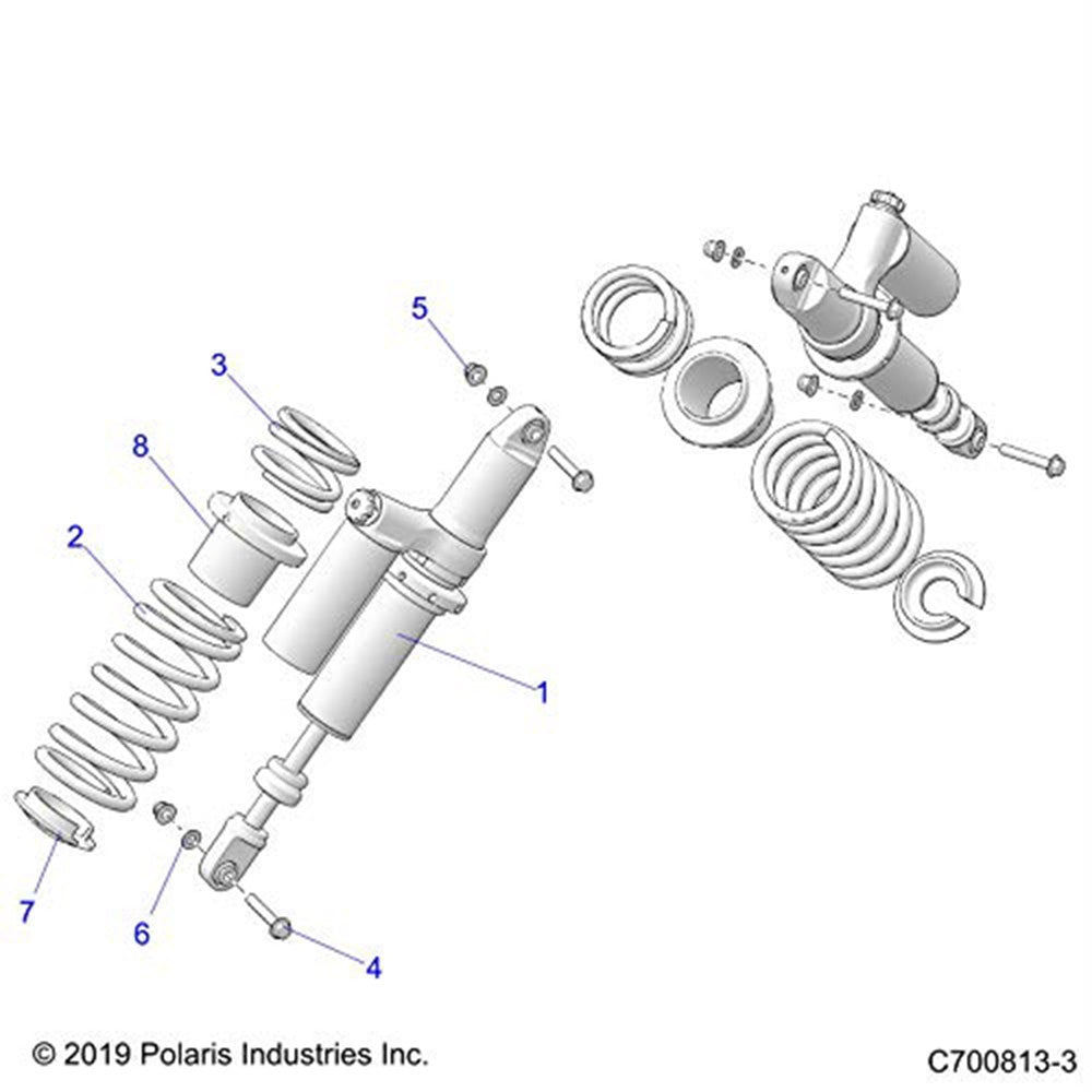 Polaris Rear Shock 7045323