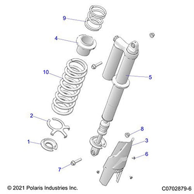 Polaris Rear Shock 7045426
