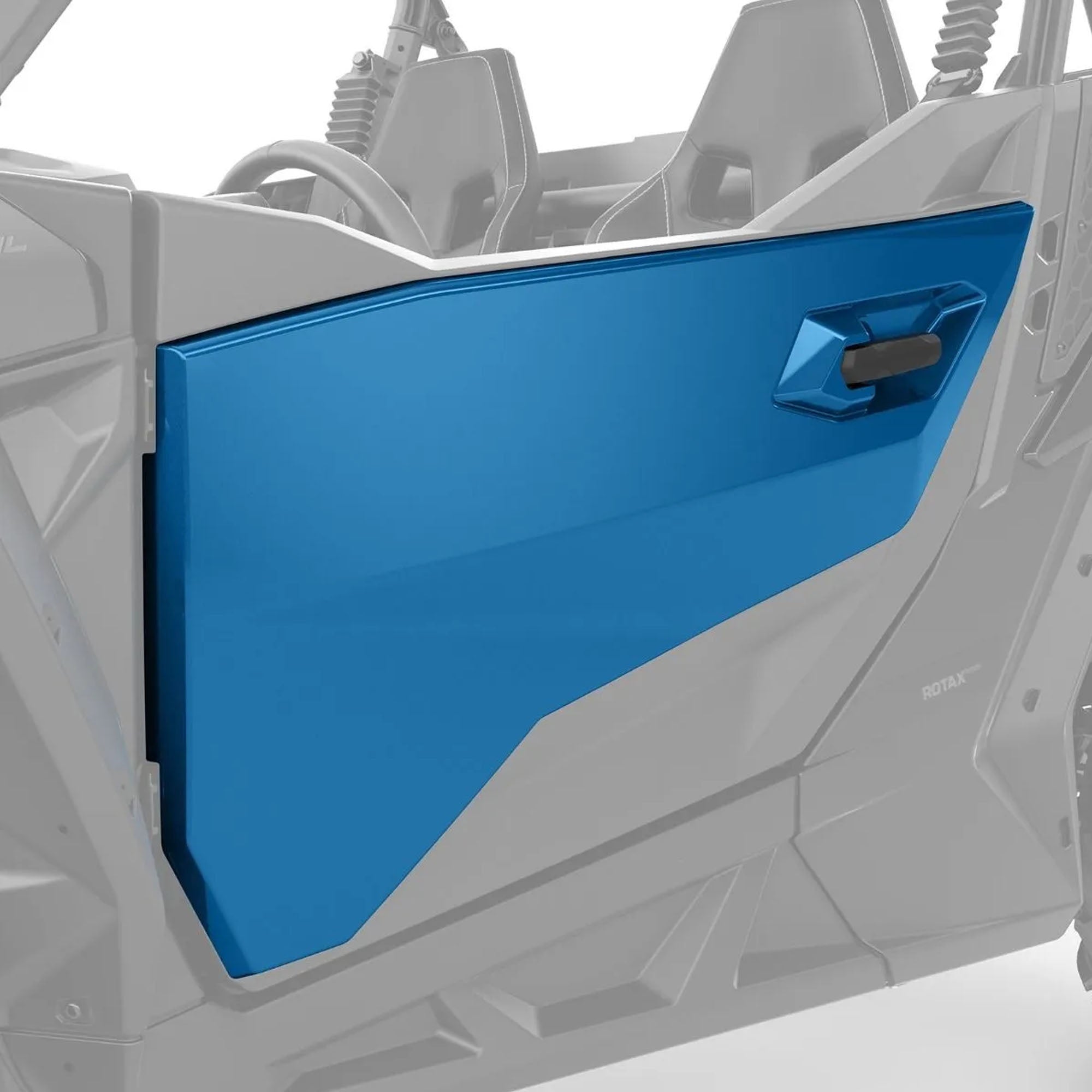 BRP Can-Am 705016448 Octane Blue Front Left Half Door Trim Commander XC Maverick