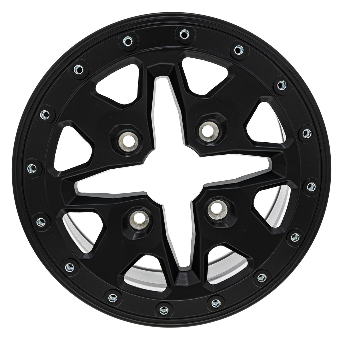 BRP Can-Am 705403066 Black Front Beadlock Rim Maverick DS 900 Turbo 705401706