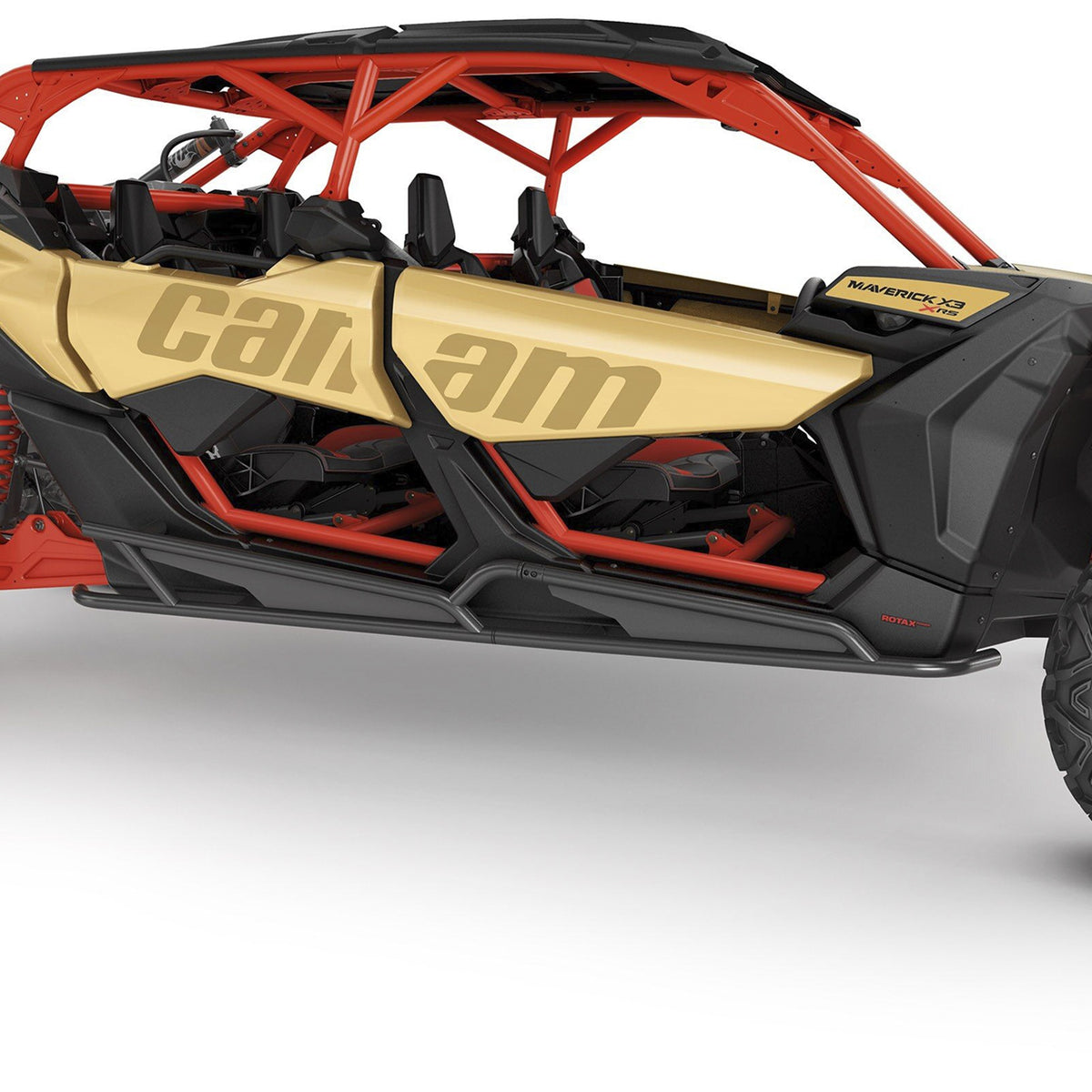 BRP Can-Am 715003730 Black Rock Sliders Maverick DS  Turbo 2017-2024