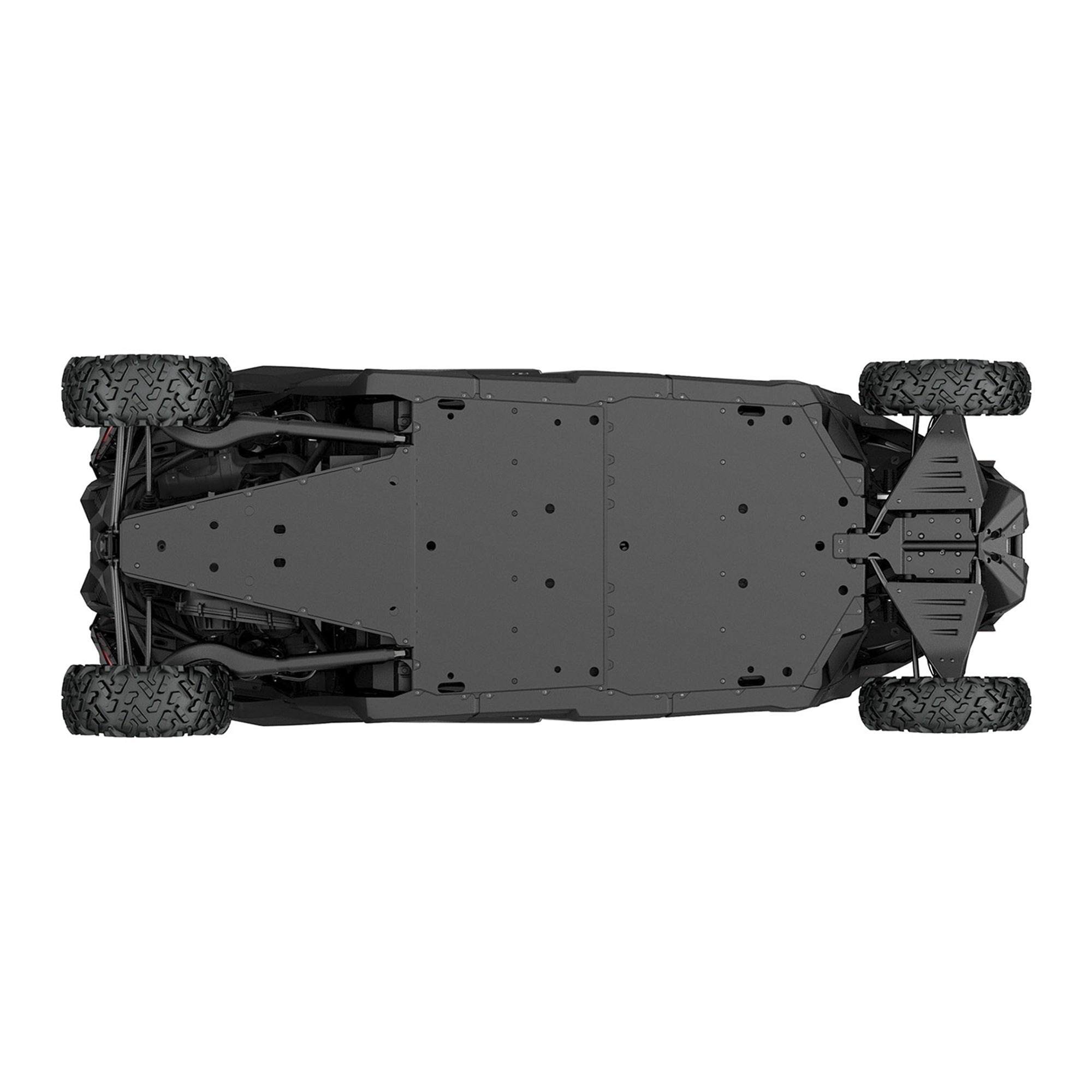 BRP Can-Am 715003731 HMWPE Central Skid Plate Maverick DS 900 Turbo 715002904