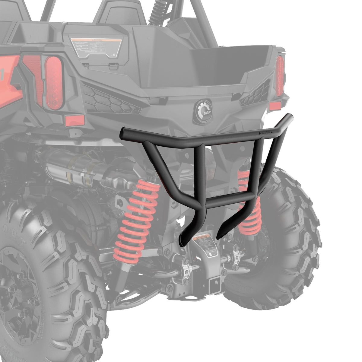 BRP Can-Am 715007109 Black Rear Trail Bumper Kit XC Maverick 1000 800 700 XC