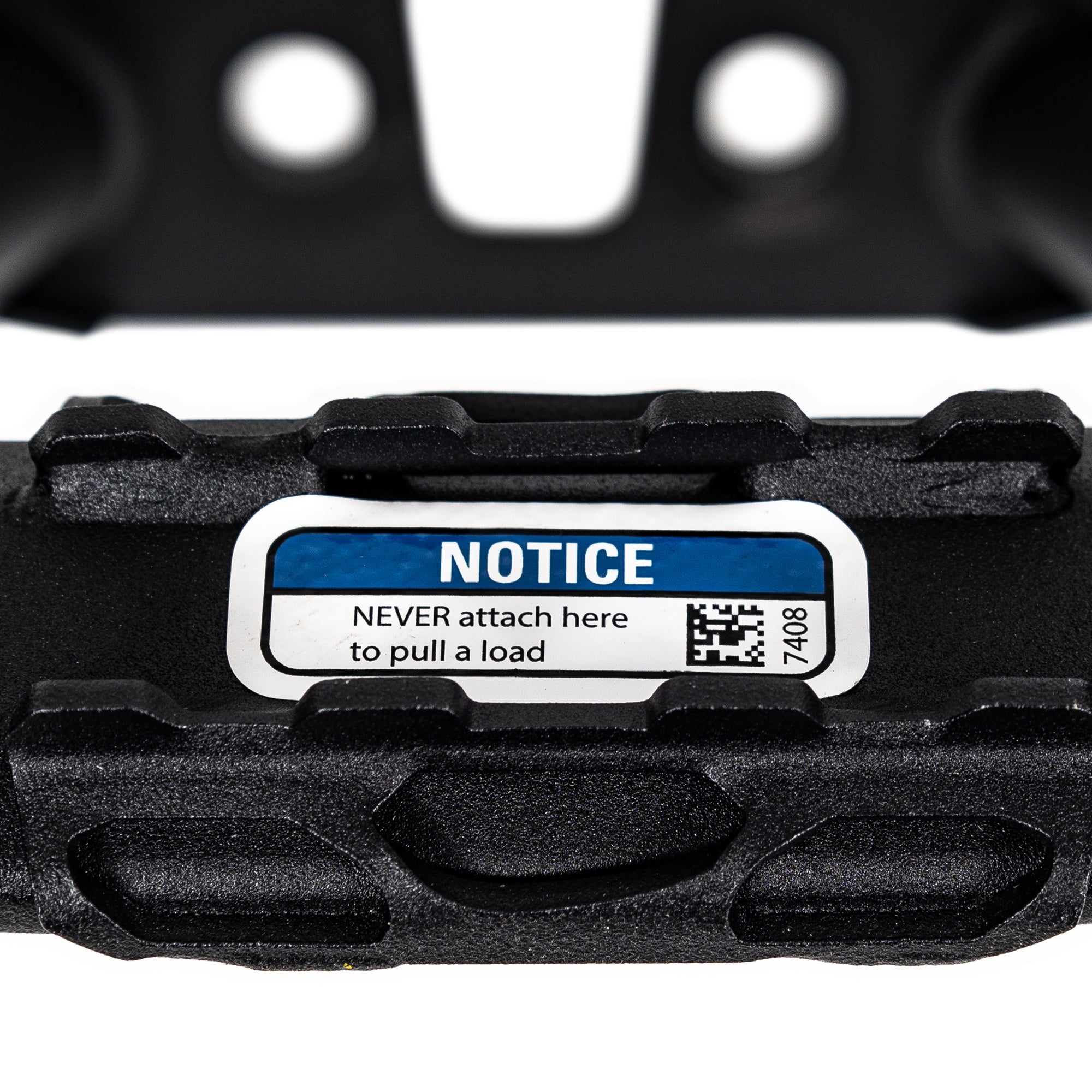 BRP 715007172 Desert Rear Bumper Durable Heavy Duty Steel Tubing Black Maverick