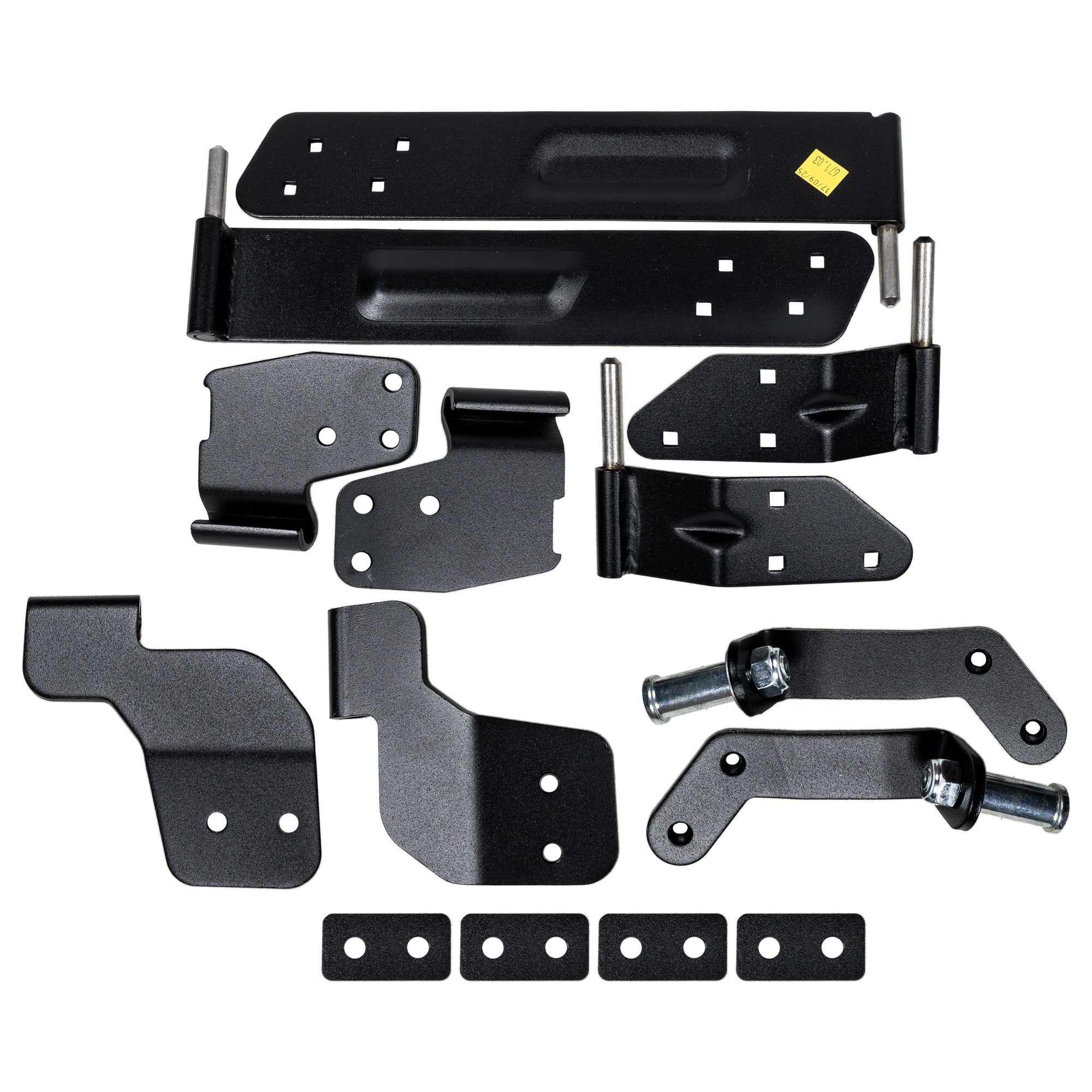 BRP 715009895 Can-Am Black Front Soft Door Kit Defender HD5 HD8 HD10 G1 G2 MAX