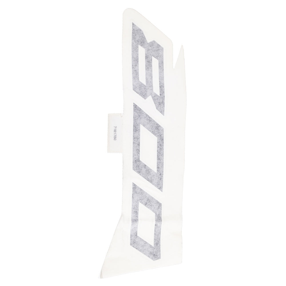 Polaris Silver Left Hand "800" Fender Decal 7181780 alternate view