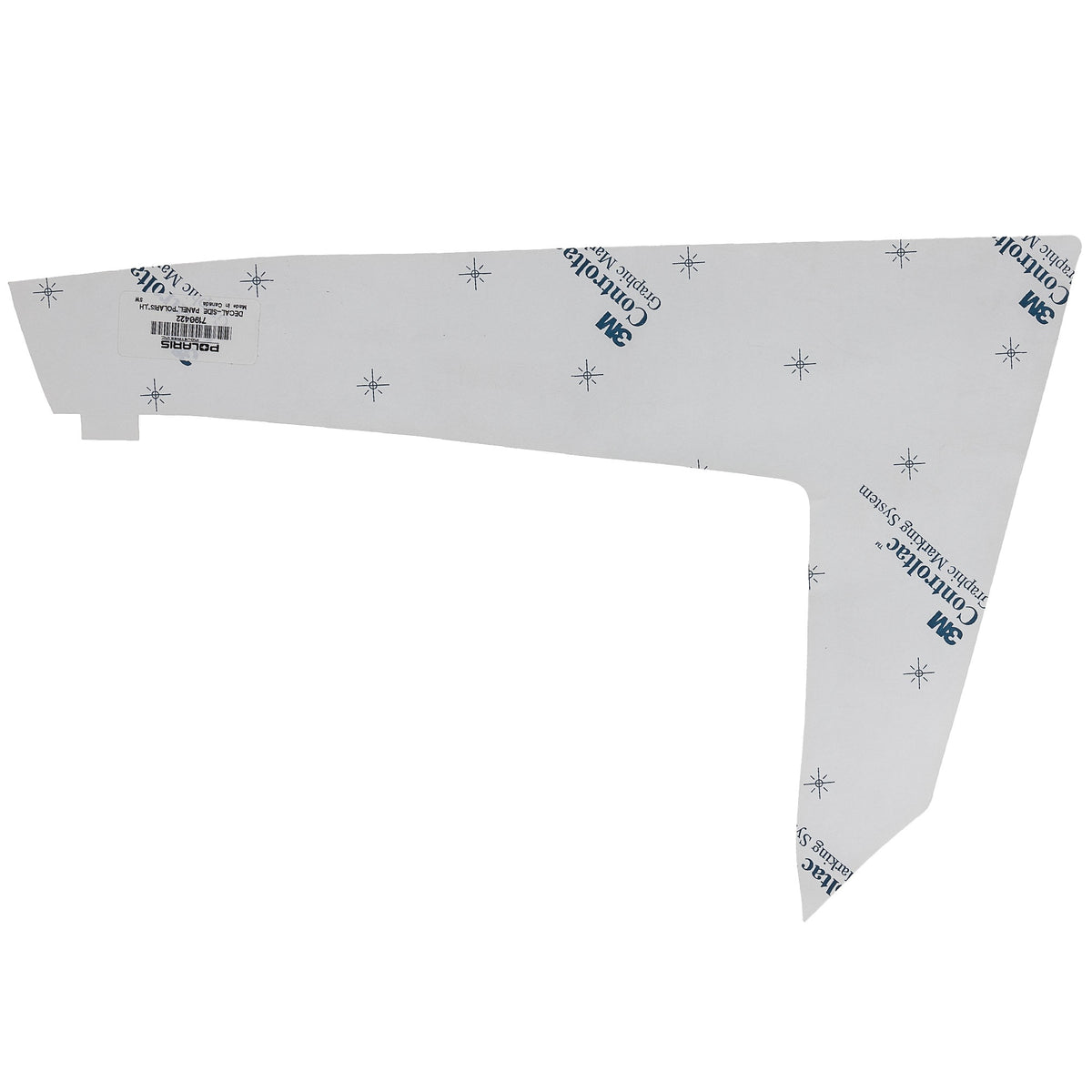 Polaris Left Hand "Polaris" Side Panel Decal 7190422 alternate view