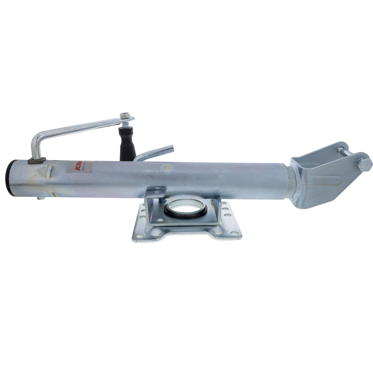 Kimpex 748601 Grey Steel Simple Wheel Swivel Jack 1500 lbs