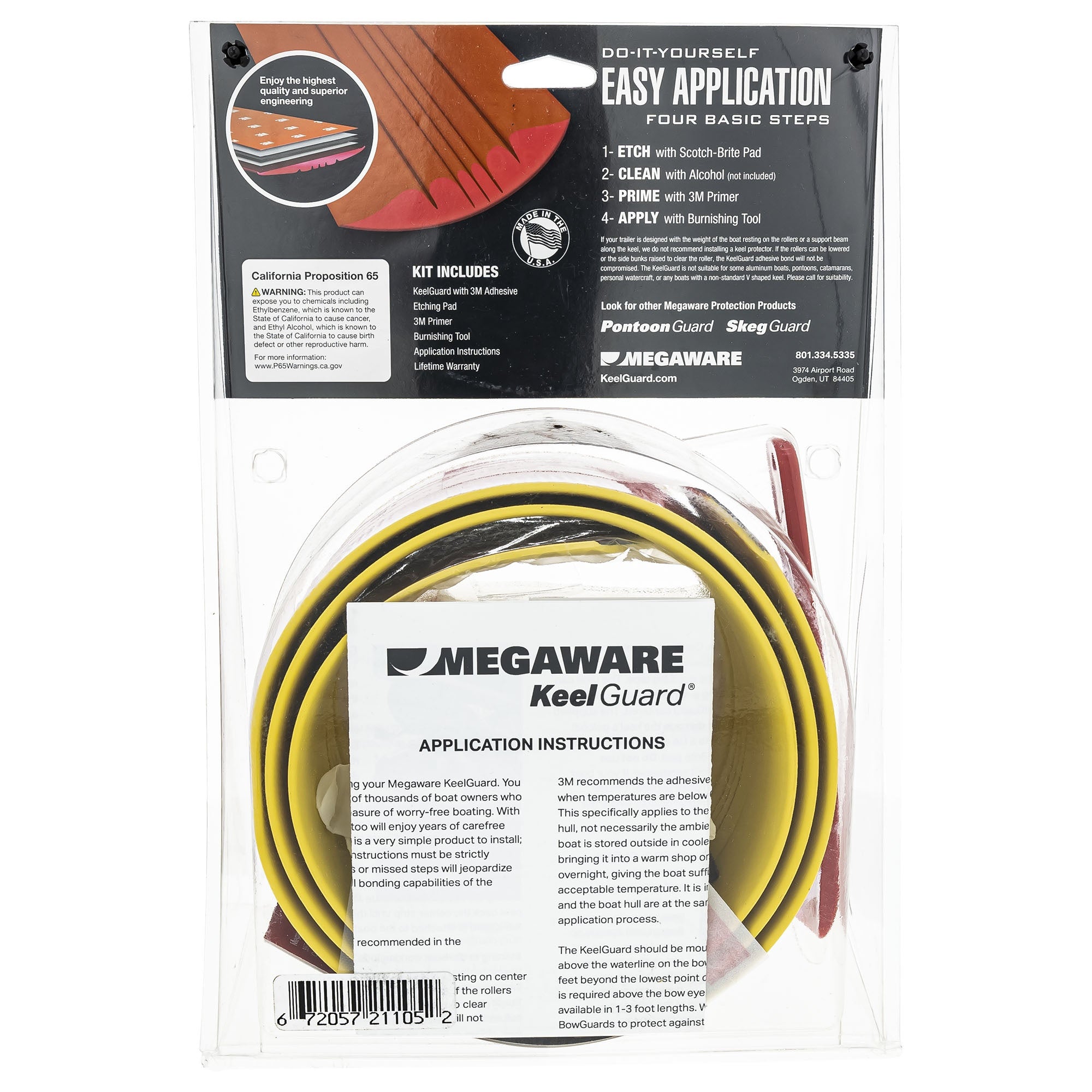 Megaware Megaware Keel Guard|Keelguard 5 Yellow 757170