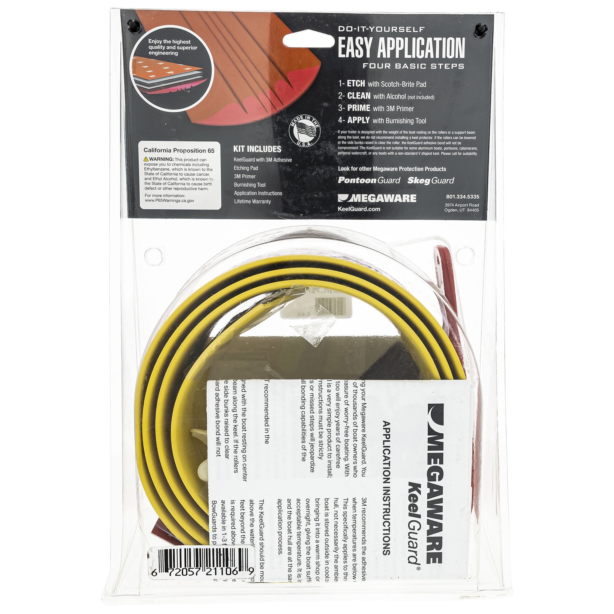 Megaware Megaware Keel Guard|Keelguard 6 Yellow 757171