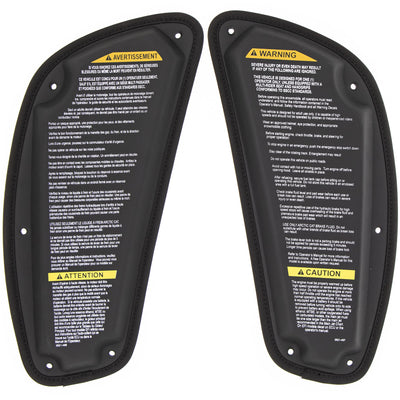 Arctic Cat Black Gen 2 Tank Pads 7639-774